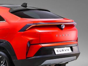 tata curvv rear design